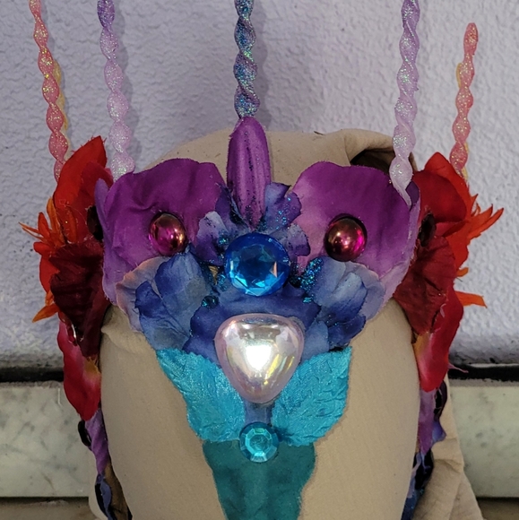 Rainbow Fairy Queen Crown for Halloween or New Years main image 6